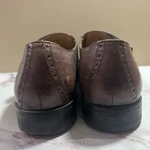 Cole Haan Brown Leather Cap Toe Double Monk Strap Shoes Men Size 13 M. Cole Haan | Shoes | Cole Haan Brown Leather Cap Toe Double  main image 4